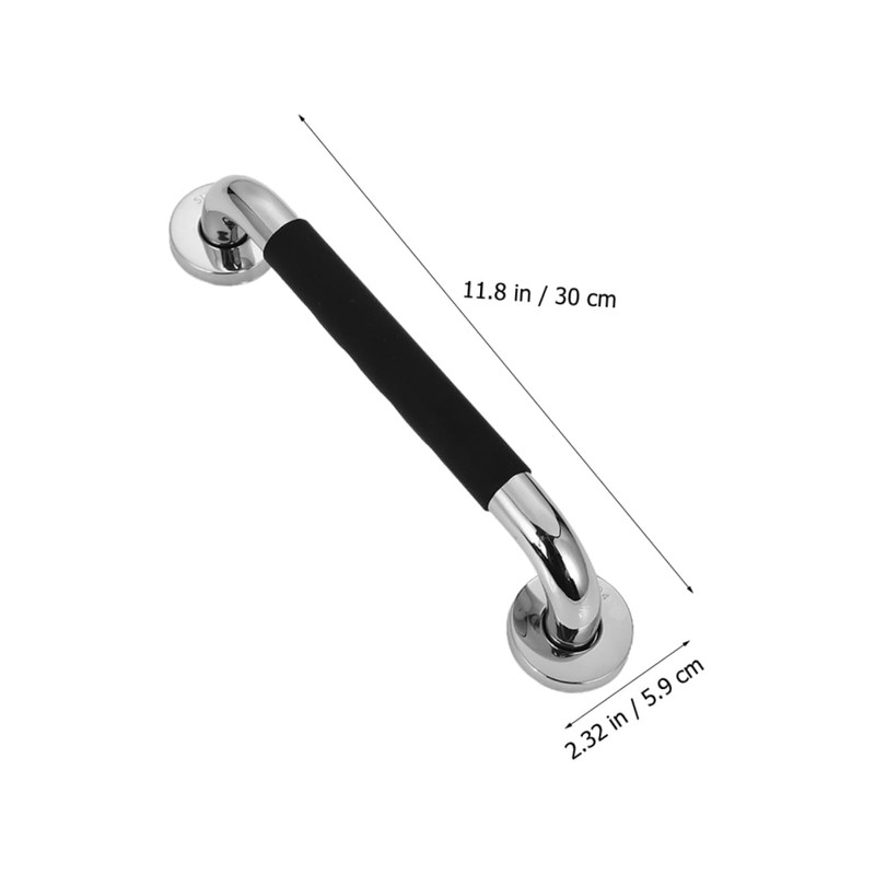GLEAVI 2pcs Grab Bar Non- Shower Handle for Bathroom Safety