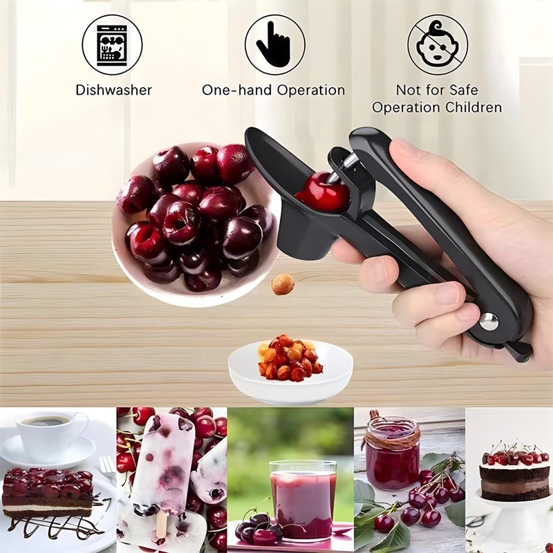 LHLZNB Cherry Pitter,Olive Pitter，Multi Cherry Stoner Tool Pit Remover,Portable Multifunctional