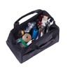 Tool Bag with Carry Handle, Wide Opening with Zip, Large