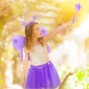 Lainlight 4 Pcs Butterfly Fairy Costume for Girls Kids Princess