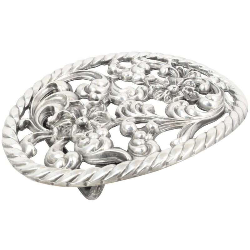 BELTINGER Belt Buckle Flower 4.0 cm | Buckle Interchangeable Buckle