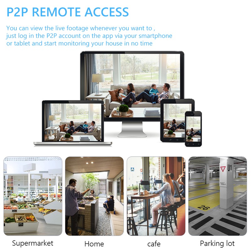 1080P Outdoor PTZ Security Camera 2MP Outdoor Waterproof WiFi Surveillance