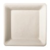 Papstar 82452 Sugar Cane Plates Square 15.5 x 15.5 cm