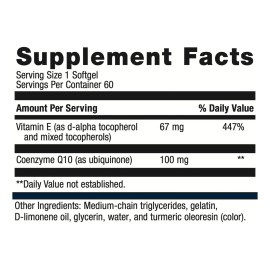 Metagenics Coq10 100mg Antioxidante Energa Y Corazn 60                                                                                                