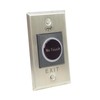 Recessed access switch PNI PB103, touchless, NO/NC/COM, 12V/24V DC, status