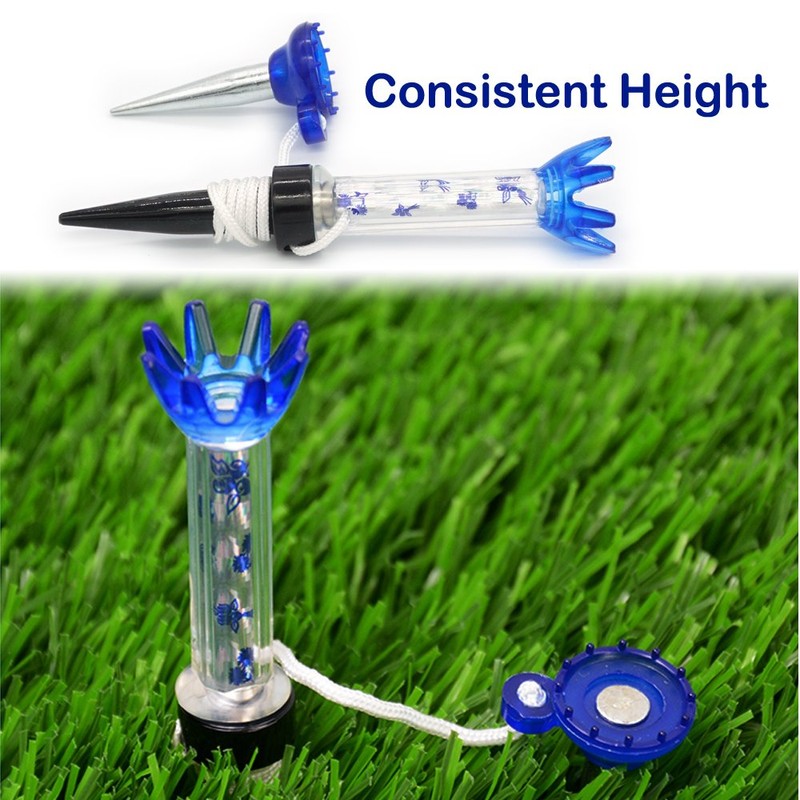 FoRapid 3"/80mm Reusable Earth-Friendly Golf Magnet Tee Flex Lift Support