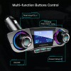 Batery Connection Bluetooth Car FM Transmitter MP3 Player Hands free