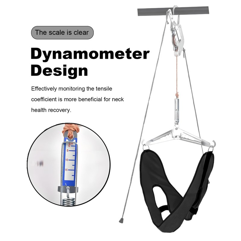 Ristpal Neck Stretcher Cervical, Portable Neck Stretcher Hammock Over Door