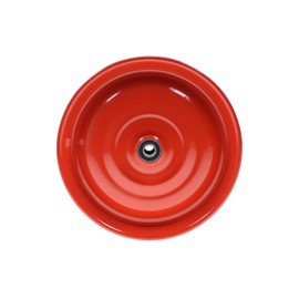 12 1/2 Inch Disc Wheel Trailer Hand Trolley Wheel Rim Klaufix DDR Red | 1 Piece
