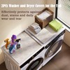 2PCs Washer and Dryer Covers for the Top, 25.6''x 23.6''