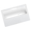 Handy Pocket Credit Card Size Magnifying Card- Slim Reading Lens