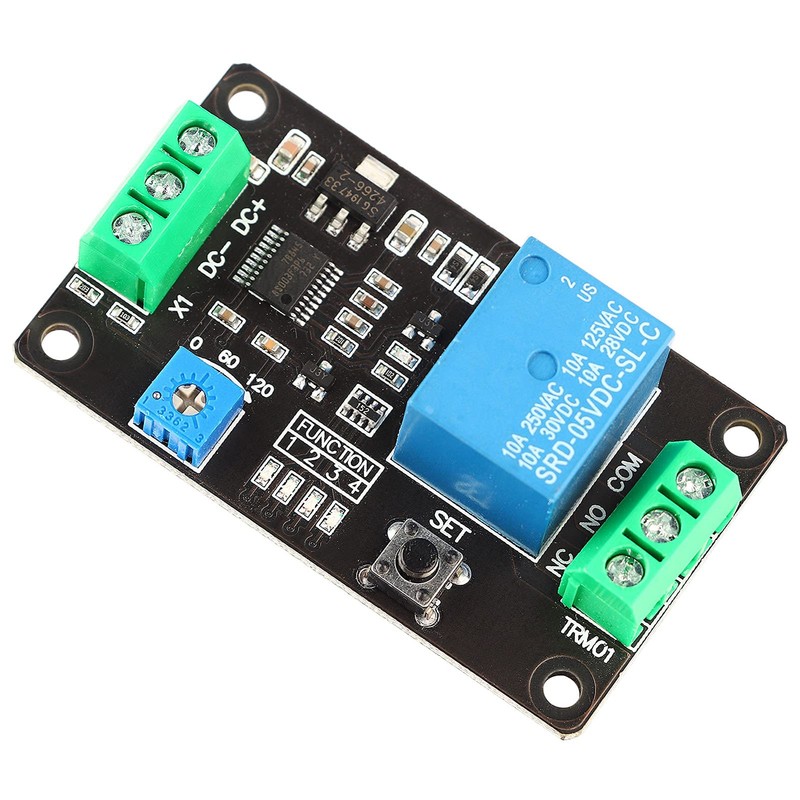 Delay Timer Relay Module Delay On/Off Switch Board Timed Controller