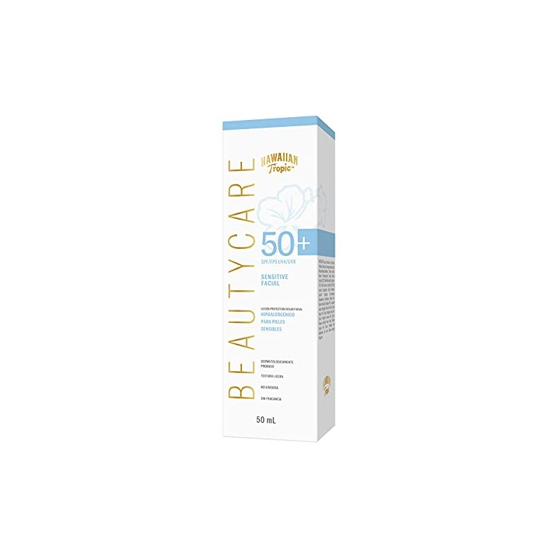 Hawaiian Tropic - Beautycare Sensitive Protector Solar Facial FPS 50+