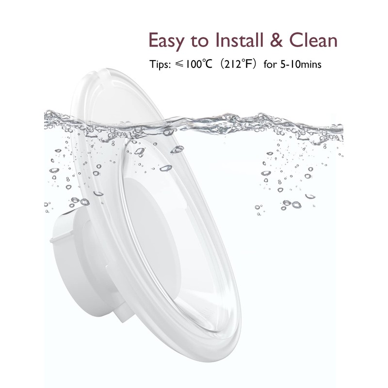 Momcozy Double-Sealed Flange 24mm Compatible with Momcozy M5 Breast Pump.