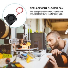 Angoily 12V Dc Cooling Turbo Fan Blower Bearings 50X15Mm Compact Quiet Replacement Fan for Electronics Cooling and Inflatable Airflow