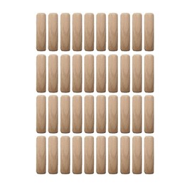 FSC® Corrugated Wooden/Ribbed Dowels, Wood Connectors