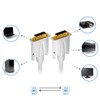 deleyCON 2 m DVI Cable Dual Link 24+1 HDTV Resolutions