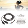 2Pin Sound Cable 3 in 1 Silver Plated Copper Cable