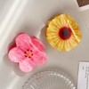 Cute Flower Hair Clips,Fashion Acrylic Hair Clip,Big Claw Clips for