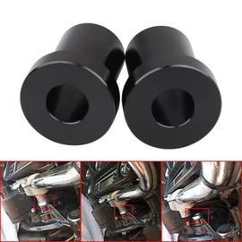 XMMT Black Handlebar Riser Bushings For Harley Touring Road King Electra Glide Road Glide Tri Glide Ultra Limited
