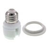 TWDRTDD E27 to G23/G24 Socket Adapter, E26/E27 Edison Screw to