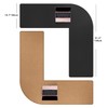 MAIDERN (51” + 51”) x 15.7” L Shaped Corner Desk