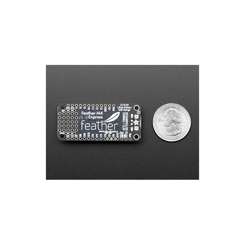 Adafruit Feather M4 Express - Featuring ATSAMD51 (ATSAMD51 Cortex M4)