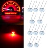 OCPTY 10 Pack Red 4.7MM For Mini Bulbs with 3Pcs