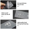 4 Pack Shower Caddy Adhesive Replacement, Adhesive Shower Shelves Hooks