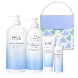 헤어플러스 건성모발 수분 단백질 풀 케어 집중 보습클리닉 선물세트 HairPlus Moisture Protein Full Care Intensive Hydration Clinic Gift Set for Dry Hair, 1세트