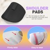 ZeriLion 3 Pairs Hook and Loop Shoulder Pads for Women