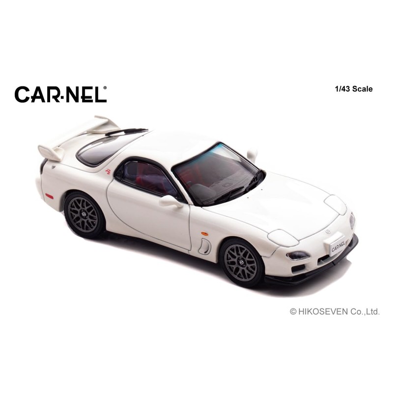 CARNEL CN430003 1/43 Mazda RX-7 Type RZ (FD3S) 2000 Snow