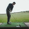 FINGER TEN Golf Alignment Stick Training Aid Iron Plate Golf