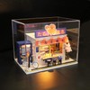 Cool Beans Boutique Miniature DIY Dollhouse Kit Wooden Japanese Takoyaki