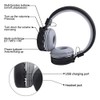 Vimi Audifonos Bluetooth Inalambricos Diadema Radio FM (Gato Negro)
