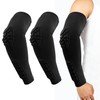 Pack of 2 Elbow Support Forearm Sleeves with Padding Elbow