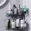 Moonlit Pond Corner Shower Caddy, 2 Pack Adhesive Shower Corner