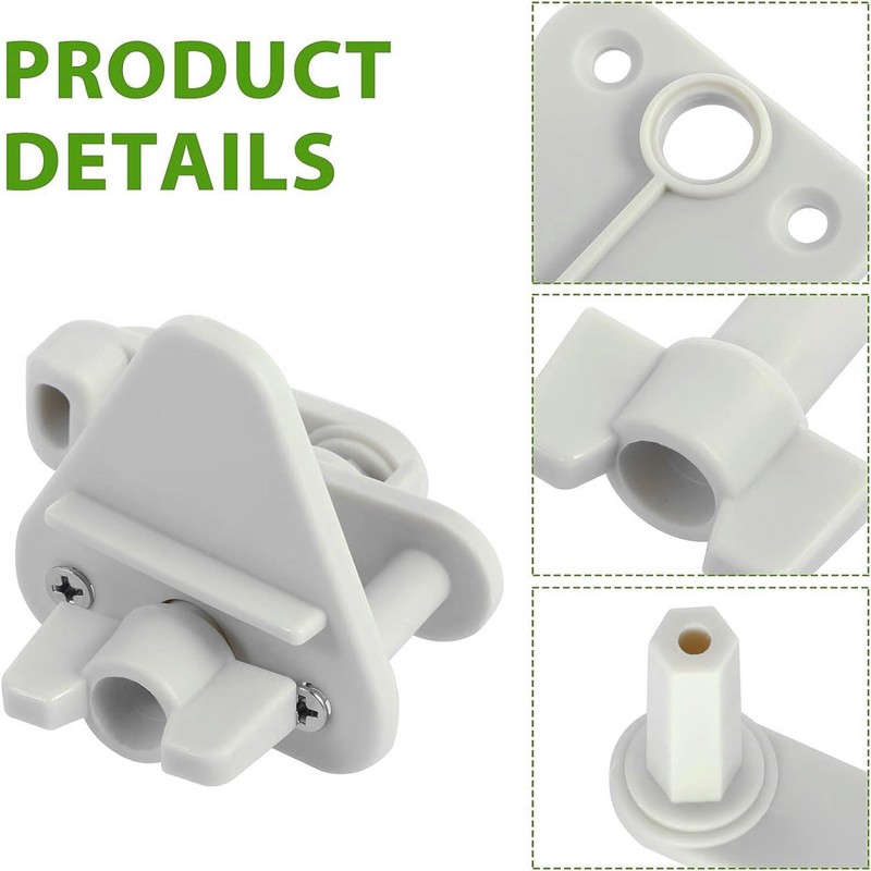 WEZCHUGHAOL Pontoon Boat Gate Latch Replacement Kit, Heavy Duty Marine