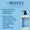 MRS. MEYER'S CLEAN DAY Hand Soap, Made with Essential Oils,