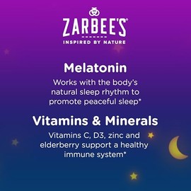 Zarbee's Gomitas para dormir e inmune, 30 unidades