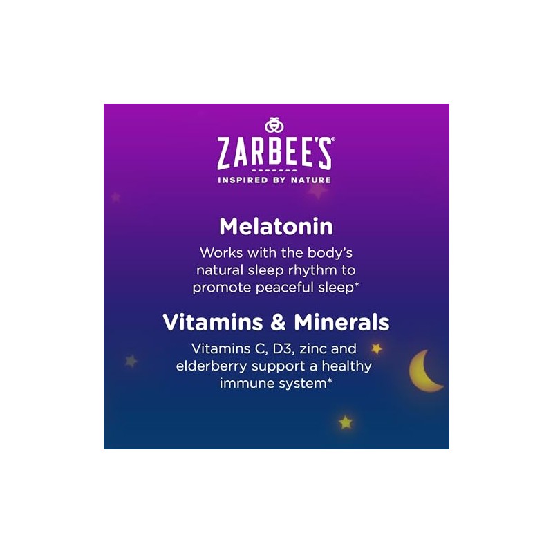 Zarbee's Gomitas para dormir e inmune, 30 unidades