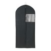 Wenko Deep Black 43821010100 Wardrobe, Plastic - Peva, 75 x