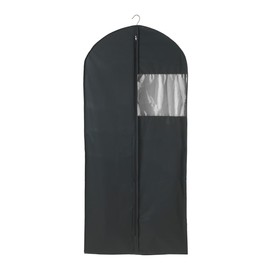 Wenko Deep Black 43821010100 Wardrobe, Plastic - Peva, 75 x 150 x 50 cm, Black