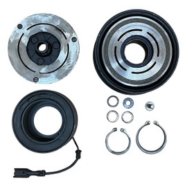 RYC A/C Compressor Clutch AEG485-01-CL (Fits Subaru Forester 2.5L Without Turbo 2011, 2012, 2013. 6-Groove Pulley)