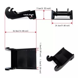 Cahuczlhoz For Bobcat X-change E Series Steel Quick Attach Excavator Coupler Bracket NEW