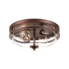 Edwarmlux Flush Mount Ceiling Lights, 2-Light Farmhouse Close to Ceiling