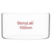 stonylab Crystallizing Dish, Thick-Wall High Borosilicate Glass Crystallizing Dishes for