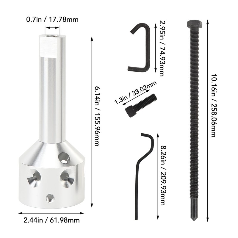 Fan Blade Puller Blower Wheel Puller Remover for 5/8in Belt