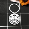 Sobriety Keyring Recovery Keychain Addiction Recovery Gift AA Gift 1