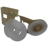 NUFLUSH Toto THU128 Flapper with Two Extra Silicone Seals